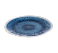 APS 84675 Plato BLUE OCEAN, Ø 26,5 cm, altura 2 cm, melamina, azul/blanco