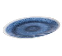 APS 84676 Blue Ocean - Bandeja (melamina, 48 x 3 cm), color blanco y azul