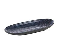 APS 85055 LOOPS/Plato de melamina para platos de gran variedad de alimentos, 28,0 x 13,5 x 4,0 cm