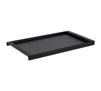APS 85225 - Bandeja, 67 x 38 cm, altura 4 cm, melamina, color negro