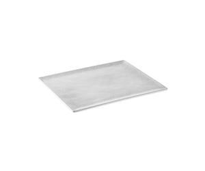 APS 85326 Bandeja GN 1/2 FOOTMARK - Melamina, 32,5 x 26,5 cm, blanco/gris, sistema GN, apta para lavavajillas