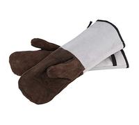 APS Back Guantes Longitud 45 cm Piel, con Forro Sirven Resistente al Calor hasta + 450 °C No Máquina