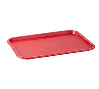 APS Bandeja de Comida rápida, inastillable y Apta para lavavajillas, Fabricada en Alemania, 53 x 32,5 cm, Altura 2 cm (GN 1/1), Rojo, 552, 53 x 32,5 cm, h: 2 cm