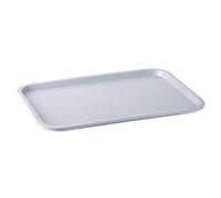 APS Bandeja Fast Food, irrompible y apta para el lavavajillas, Made in Germany, 41 x 30,5 cm, altura 2 cm, gris