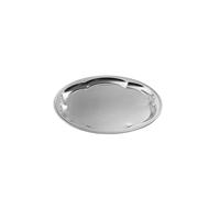 Aps - Bandeja Inox Decorada Redonda 35cm