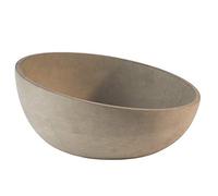 APS Bol Element - Bol de hormigón con parte inferior apta para muebles, Ø 29,5 cm, altura 8,5 ó 14,5 cm