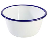 APS Carcasa - Enamelware de, emailleverziertes Chapa de acero, diámetro de 13 cm, altura: 6 cm, 0,5 L)