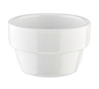 APS Carcasa - Flower Pot de melamina, color blanco, diámetro de 6 cm, altura: 3,5 cm