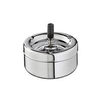 Cenicero APS 54 KLASSIKER con pomo giratorio, Ø 13 x 10,5 cm plata