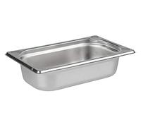 APS 81402 Recipiente GN 1/4, acero inoxidable Recipiente Gastronorm, dimensiones 265 x 160 mm/altura 65 mm/volumen 1,8 litros