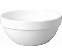 APS Cuenco 0,15 L Aprox. Diámetro 10,5 cm, Altura 4,5 cm de melamina, Blanco 1 A Calidad, Original de melamina Lavable en lavavajillas. No Apto al Horno a microondas