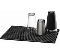APS - Esterilla para Bar (plástico, 30 x 15 x 1 cm), Color Negro