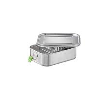 APS Fiambrera de Acero Inoxidable Duradero 1100 ml In ivisor/Caja de Almacenamiento de Alimentos a Prueba de Fugas/Caja bento para niños, Ocio y Adultos/Fiambrera Mediana