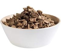 APS Frida - Cuenco de melamina prácticamente irrompible, cuenco de plástico estable, ensaladera, diámetro de 20 cm x altura: 7,5 cm, cuenco para aperitivos, apilable, interior de aspecto de madera,