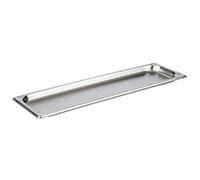 APS Contenedor 81800 GN 2/4, contenedor gastronorm de acero inoxidable, dimensiones 160 x 530 mm/altura 20 mm/volumen 1,2 litros