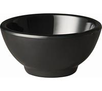 APS gf141 melamina cuenco redondo, Pure negro
