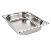 APS 81901 GN 1/2 contenedor perforado, contenedor gastronorm inoxidable, dimensiones 265 x 325 mm/altura 65 mm