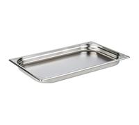 APS 81101 Contenedor GN 1/1, Contenedor Gastronorm de acero inoxidable/dimensiones 32,5 x 53 cm/profundidad 40 mm/volumen 5 litros