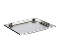 APS 81200 Contenedor GN 1/2, contenedor gastronorm de acero inoxidable/dimensiones 265 x 325 mm/altura 20 mm/volumen 1 litro