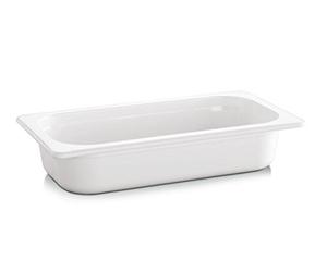 APS GN 1/3 de Cajas Eco Line de, melamina, Color Blanco, 2 litros, 32,5 x 17,5 cm, h: 6,5 cm