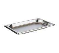 Recipiente APS 81400 GN 1/4, recipiente gastronorm de acero inoxidable, dimensiones 264 x 162 mm/altura 20 mm/volumen 0,5 litros