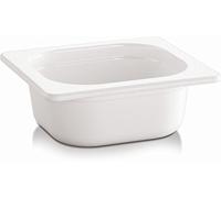 APS GN 1/6 Depósito - Eco Line de, melamina, Color Blanco, 0,8 litros, 17,6 x 16,2 cm, h: 6,5 cm