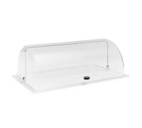 APS GN 11060 GN - Palosta enrollable para depósito de 1/1 GN, fácil de abrir y cerrar, mango negro de zinc fundido a presión, fabricado en Alemania