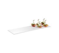 APS GN 2/4 - Zero - Bandeja de melamina, Color Blanco, 53 x 16,2 cm, h: 1,5 cm