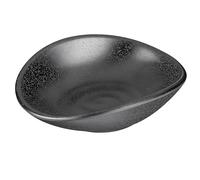 APS - Modelo : 83728 - Bol Ovalado Negro - Dimenciones : 13 X 11 X 3,5 Cm