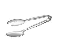APS Pinzas para servir -TIDLOS- Longitud total: 21 cm, acero inoxidable pulido, dimensiones de la pala: 7 x 4,5 cm