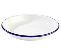 APS - Plato hondo - Enamelware de, chapa de acero esmaltado, 18 cm de diámetro, altura: 3,5 cm
