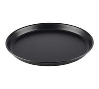 APS Plato para pizza redondo Ø 30/28,3 x 2,5 cm - bandeja para pizza de chapa azul, sin revestimiento, de larga duración, para hornear pizza profesionalmente