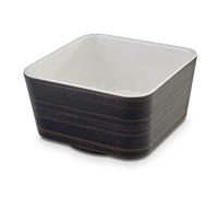 APS Plus Melamine Square Bowl Oak and Cream 1.5 Ltr