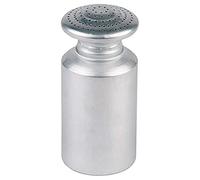 Salero APS, salero para patatas fritas con tapa de rosca, salero, aluminio satinado, 8 x 8 cm, altura 17 cm