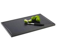 APS - Tabla de Cortar de de Bar de Polietileno, 50 x 30 x 2 cm, con canalón