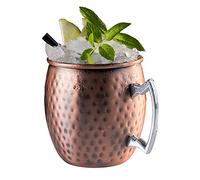 Aps Taza - Moscow Mule de de Acero Inoxidable con Cobre Antiguo Look, Contenido: 0,50liter