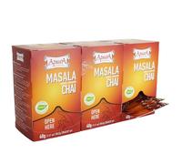 Apsara Premium Chai Masala Té, juego de 3 (60 bolsitas de té), té negro ligeramente picante con especias de la India
