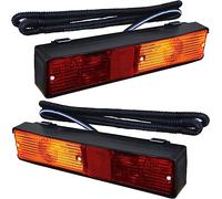 APSMOTIV 12v Rear Tail Indicator Turn Signal Lamp Flasher Combination Light Assembly Set Suitable for Massey Ferguson 300 Series Tractor