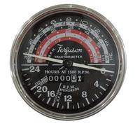 APSMOTIV 193966M91 Tacómetro compatible con tractores Massey Ferguson TO35, F40, F50, 65, MF 35, 133, 135, 140 - En sentido contrario a las agujas del reloj