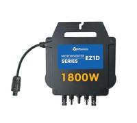 APsystems® EZ1D - Microinversor (1800 W, Incluye Wi-Fi, Bluetooth y relé VDE, Plug & Play, Ideal para Plantas de Balcones