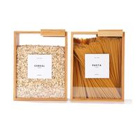 APT 1101 Dispensador de alimentos de 3 l, organizadores y almacenamiento de cocina, recipientes de alimentos y dispensador de cereales para organización hermética de despensa y contenedor de