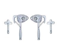 APT Cierre de palanca en ángulo, cierre de pared, talla 1, con ojal (izquierda y derecha)