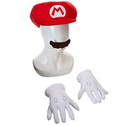 LIRAGRAM- Disfraces Y Accesorios Mario Super Kit, Dibujo Animado, Multicolor, Talla única Child (Disguise 73771-15L-6)