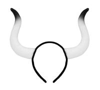 W WIDMANN MILANO Moda de fiesta, Diadema de toro, Diseño divertido, Comodidad liviana, Versátil para todas las ocasiones, Seguridad para adultos, Gran valor