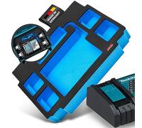 Aptex - Espuma para cargador Makita DC18RC + 4 baterías para MakPac tamaño 2-3