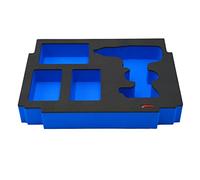 APTEX Schaumeinlage passend für Makita Akku-Bohrschrauber DDF 485 für MakPac Gr. 1-3