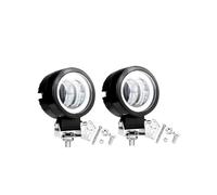 Aptfkec Giro Luz Luz LED De Trabajo Para Coche, Ojos Ángel, Lámpara Antiniebla Cuadrada Redonda, Accesorios Foco, 12V, 3 Pulgadas