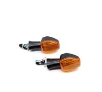 APTKCMCNVG luces de giro Luz Indicadora De Señal Giro Para Motocicleta CBR600RR CBR 600 F3 F4 F4i CB1300 CB1000R CB400 VTR CBF 500 XL700V(Amber)