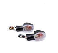 APTKCMCNVG luces de giro Luz Indicadora De Señal Giro Para Motocicleta CBR600RR CBR 600 F3 F4 F4i CB1300 CB1000R CB400 VTR CBF 500 XL700V(Claro)