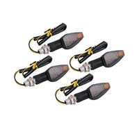 APTKCMCNVG luces de giro Universales Para Motocicleta Luces Indicadoras De Señal Cortas Y Largas Accesorios Color 4 Unidades Por Juego Intermitentes LED